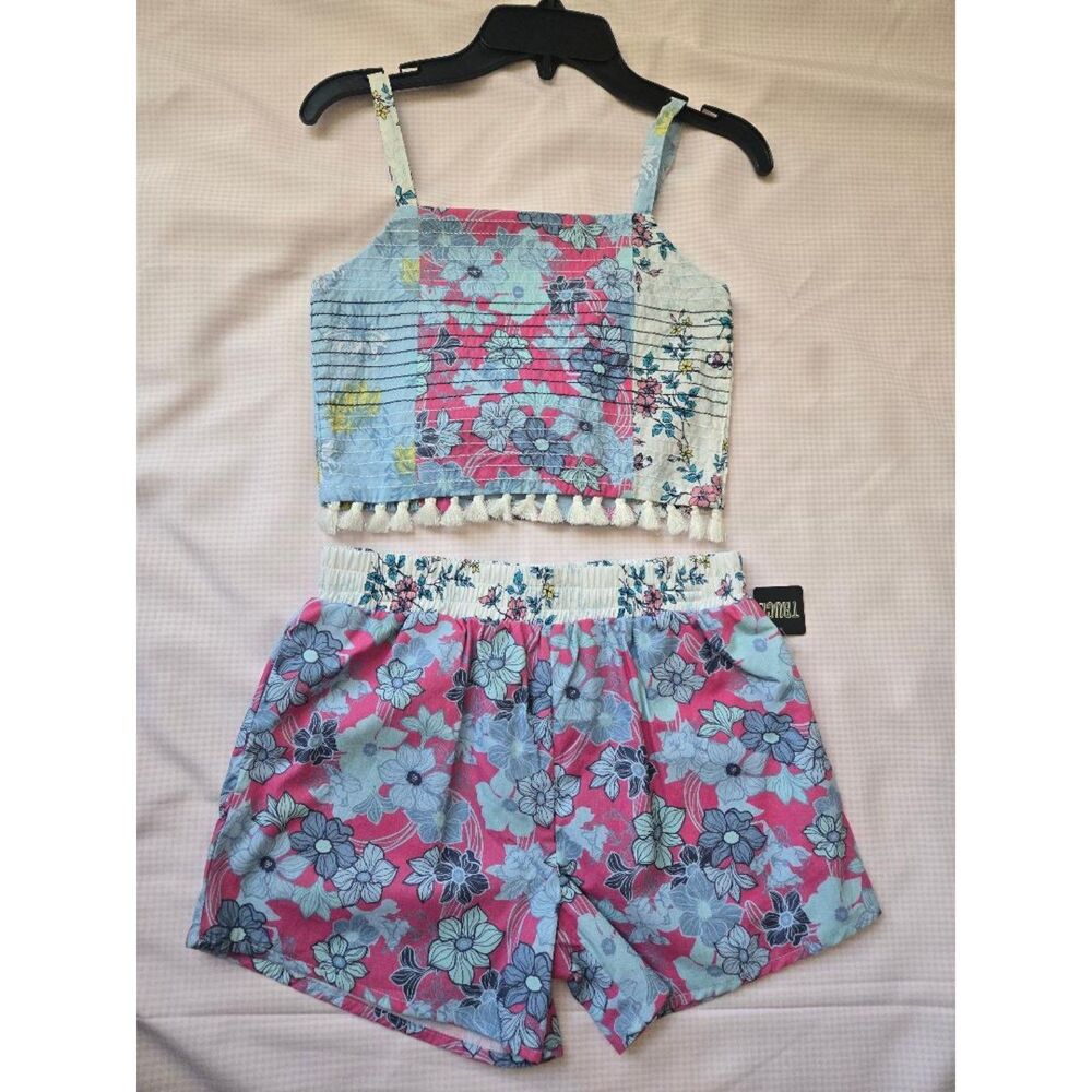 Truce Kids' Tassel Tank & Shorts Set. Size L (14)